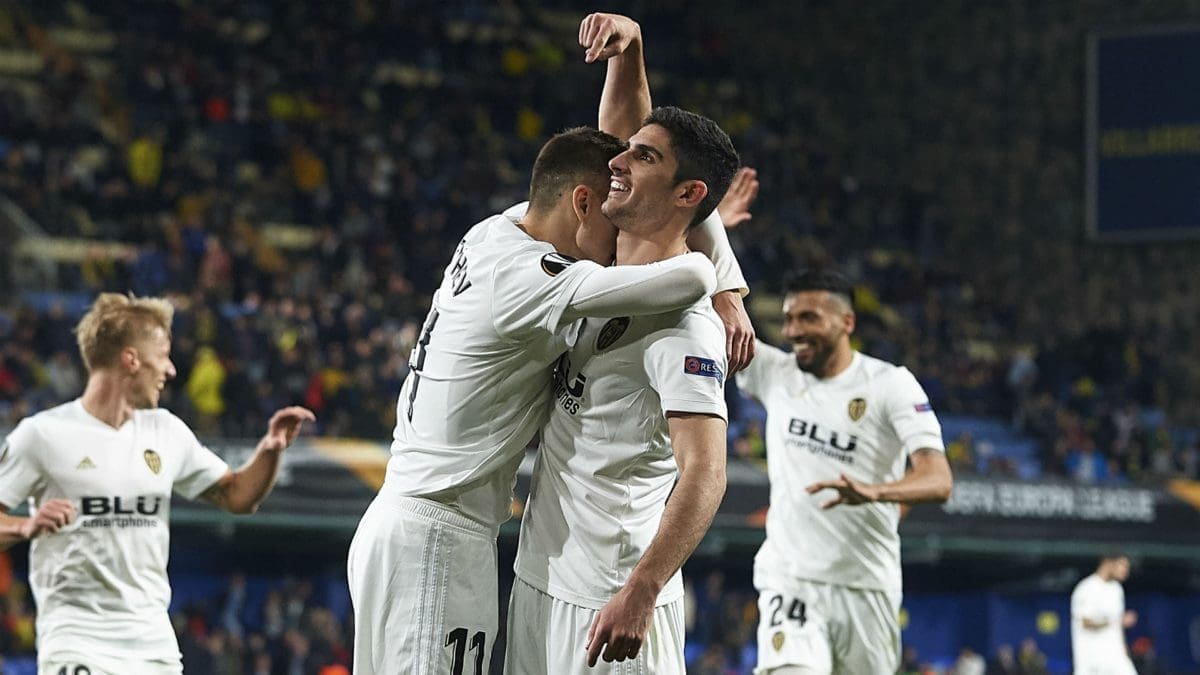 Valencia in control of Europa League second leg against ...