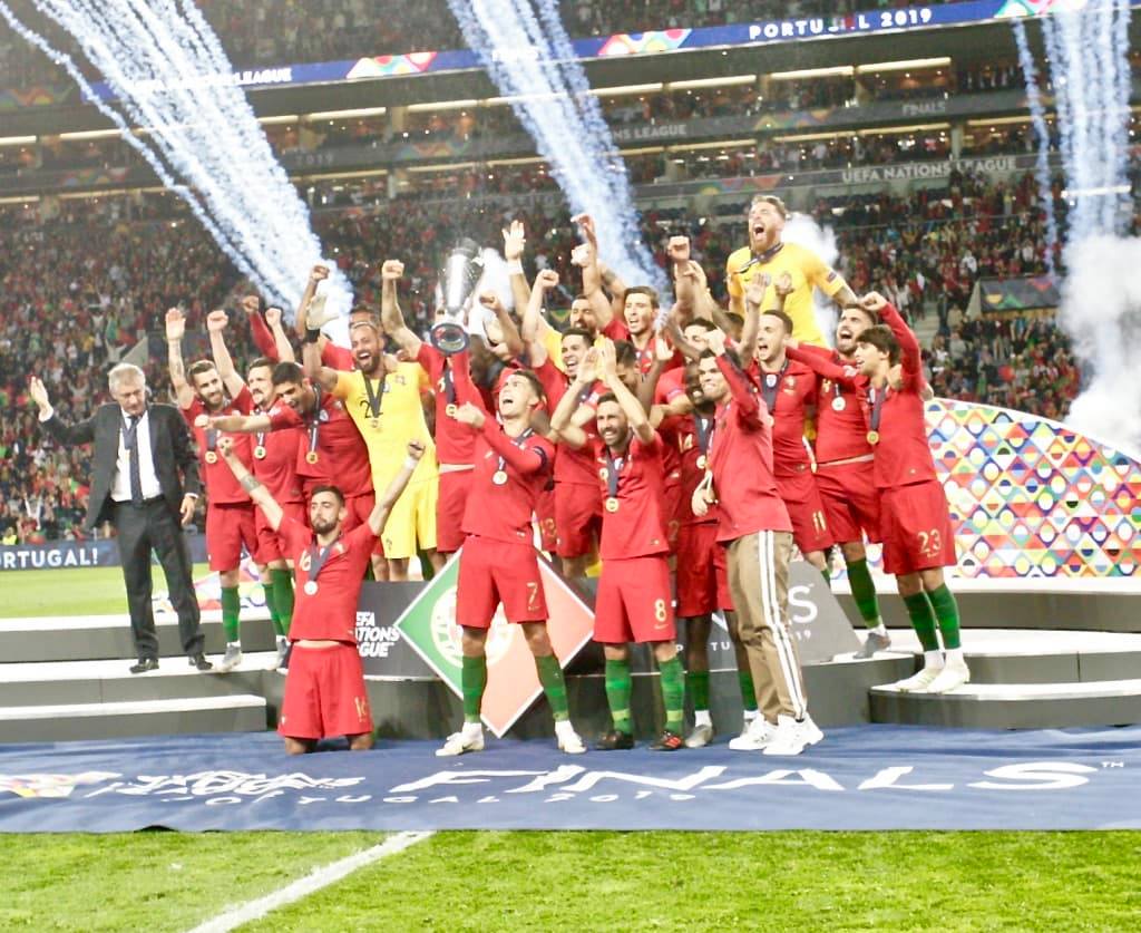 Portugal defeat Holland to win the UEFA Nations League final